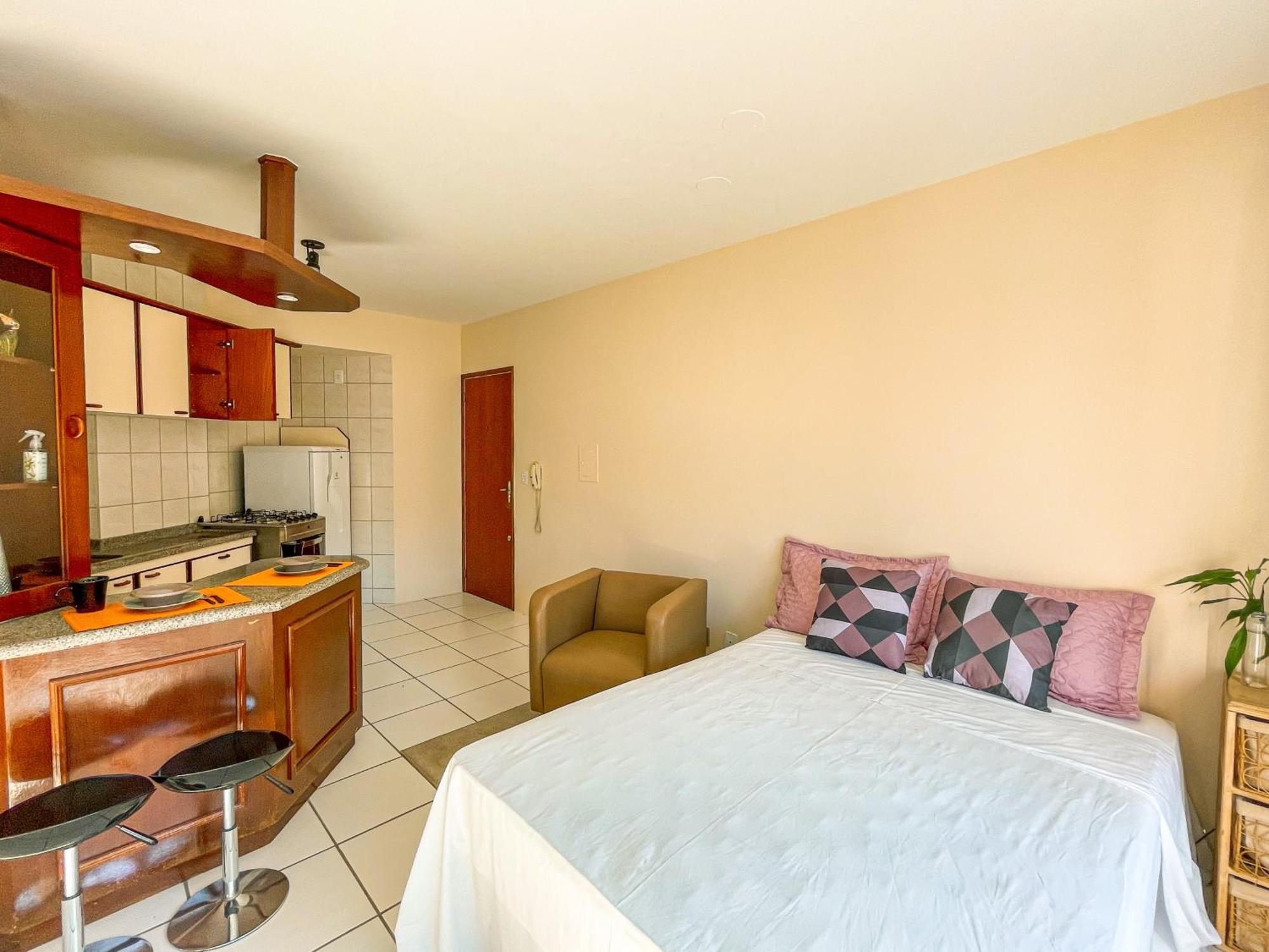 Studio No Centro: Piscina, Academia E Garagem N209 Florianópolis Eksteriør billede